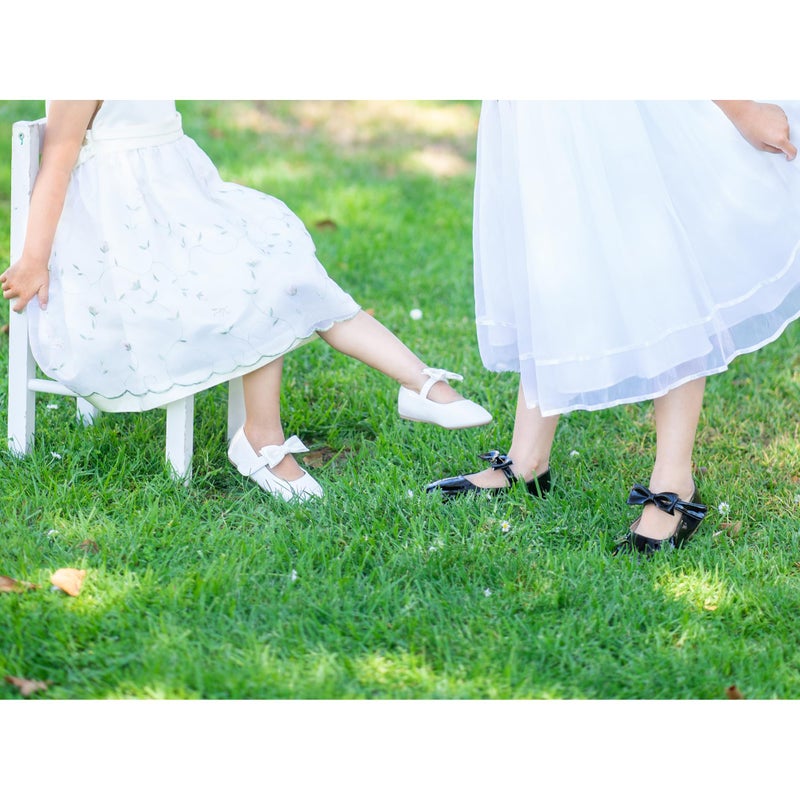Felix & Flora Girls Dress Shoes - Mary Jane Ballet Flats Party Wedding School Size 12 Little Kid - Image 4